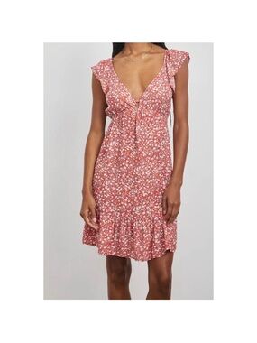 Rails Pink Floral Mini Dress